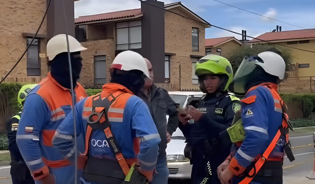 Trabajos de Enel dejaron fuera de servicio cámaras de vigilancia y sistema 123 en Cajicá