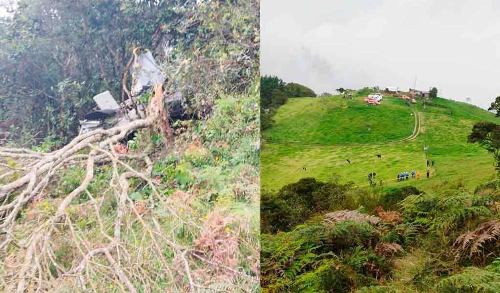Una persona murió en un accidente aéreo en Bojacá este viernes