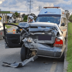 Accidente generó fuerte represamiento vehicular en vía Cajicá-Zipaquirá