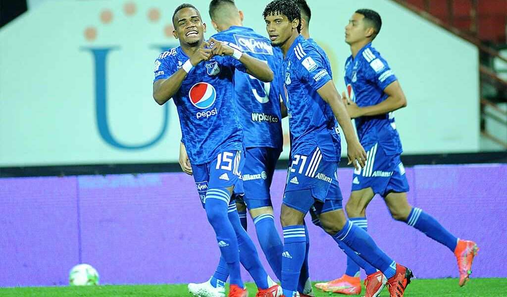 Millonarios se mantiene en el liderato de la liga con 9 puntos