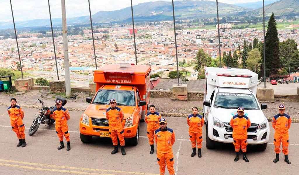 En estas condiciones trabaja la defensa civil en Zipaquirá