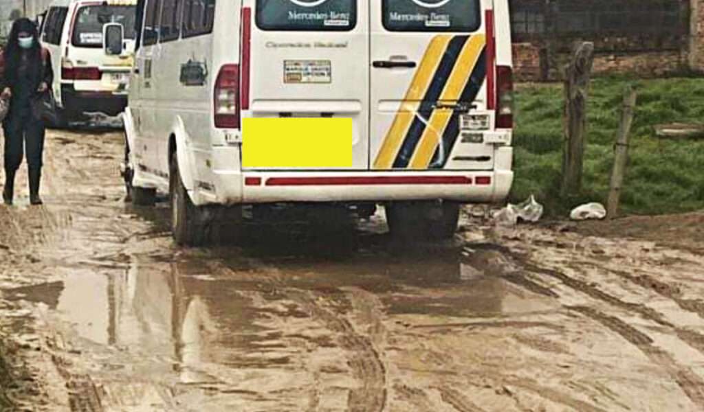 Las célebres embarradas que aparecen en Zipaquirá