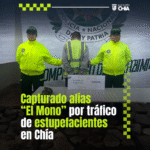 Capturado presunto expendedor de drogas en Chía con más de 100 dosis listas para la venta