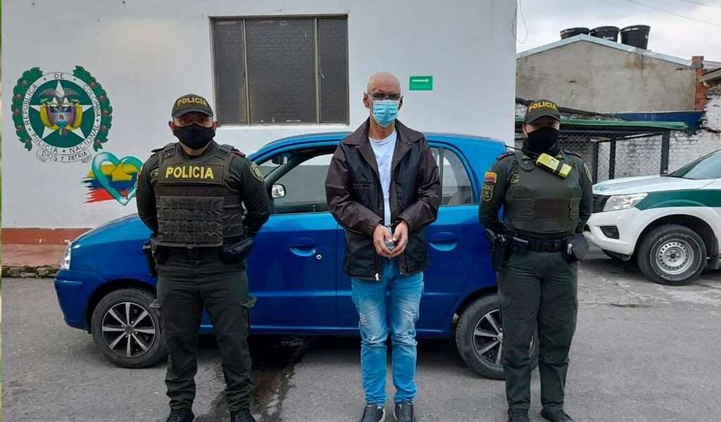 Capturado en flagrancia ladrón de vehículo en Zipaquirá