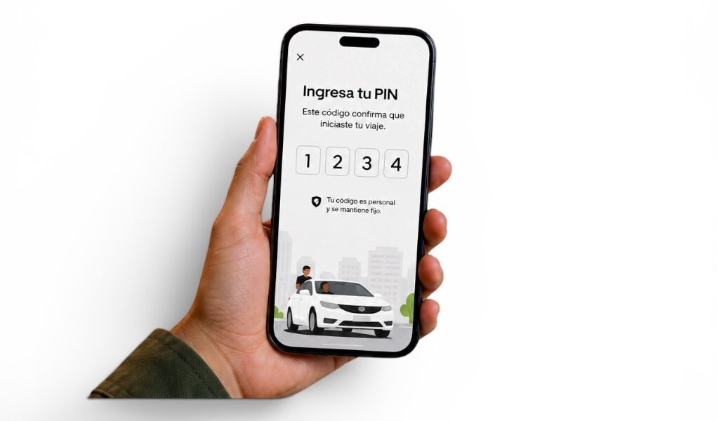 Uber lanza PIN personal para verificar cada trayecto, incluido Uber Taxi