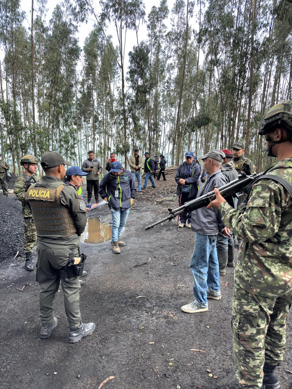 Capturan a dos personas por quemas ilegales   en vereda de Nemocón