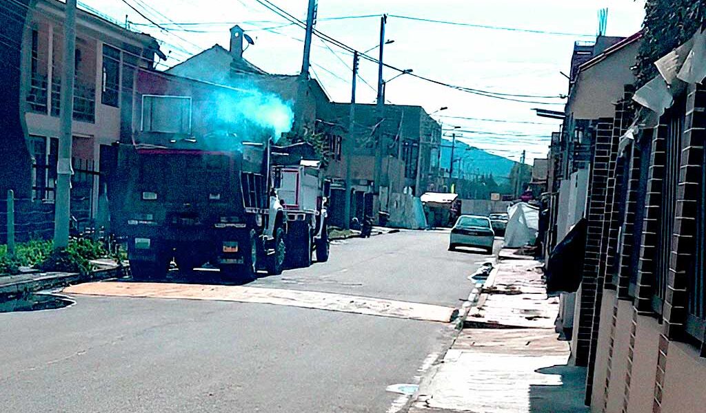 Habitantes del barrio Porvenir en Tejo estarían enfrentando una crisis de polución provocada por unas Volquetas