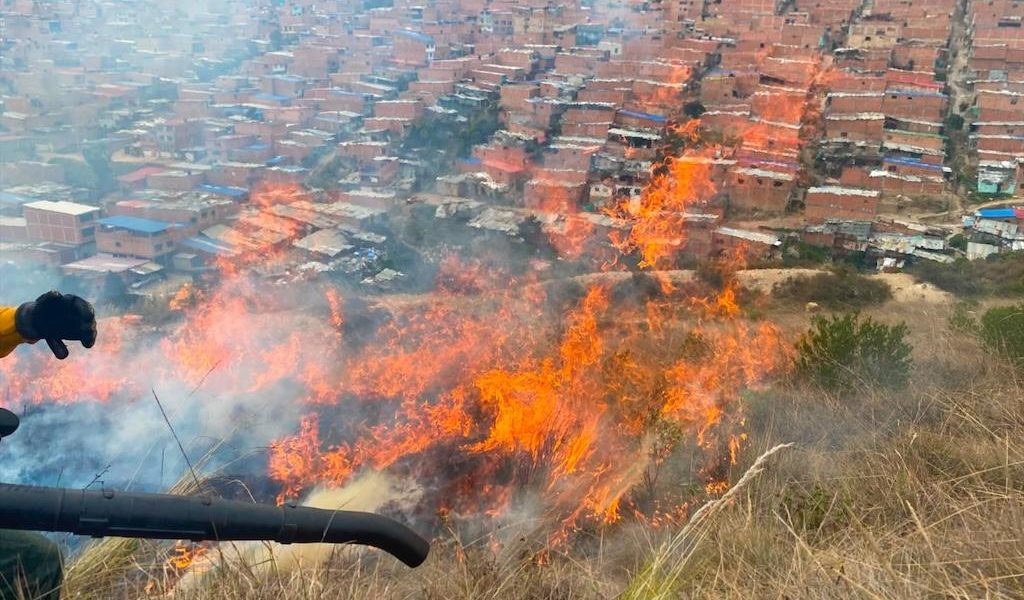 Cundinamarca registra 563 incendios forestales en 2026 y más de 1.555 hectáreas afectadas