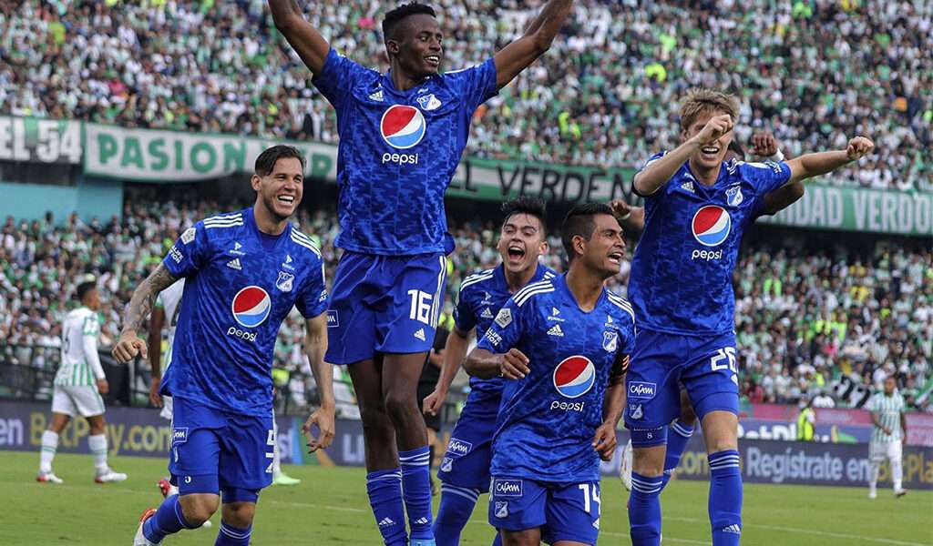 Fiesta de Millonarios en el Atanasio. Finales con América y sin Santa Fe