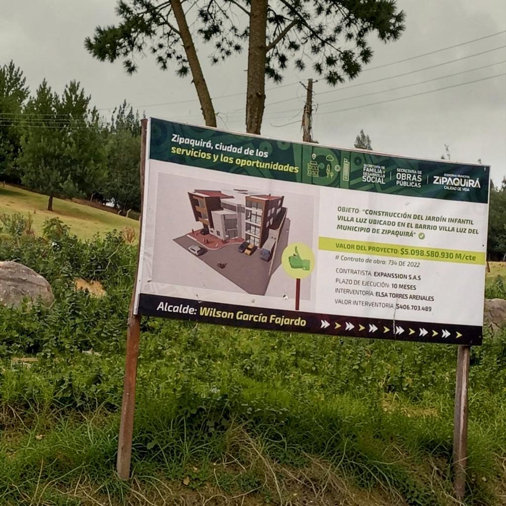 El proyecto de un jardín infantil que beneficiaría a 14 barrios de Zipaquirá quedó en veremos