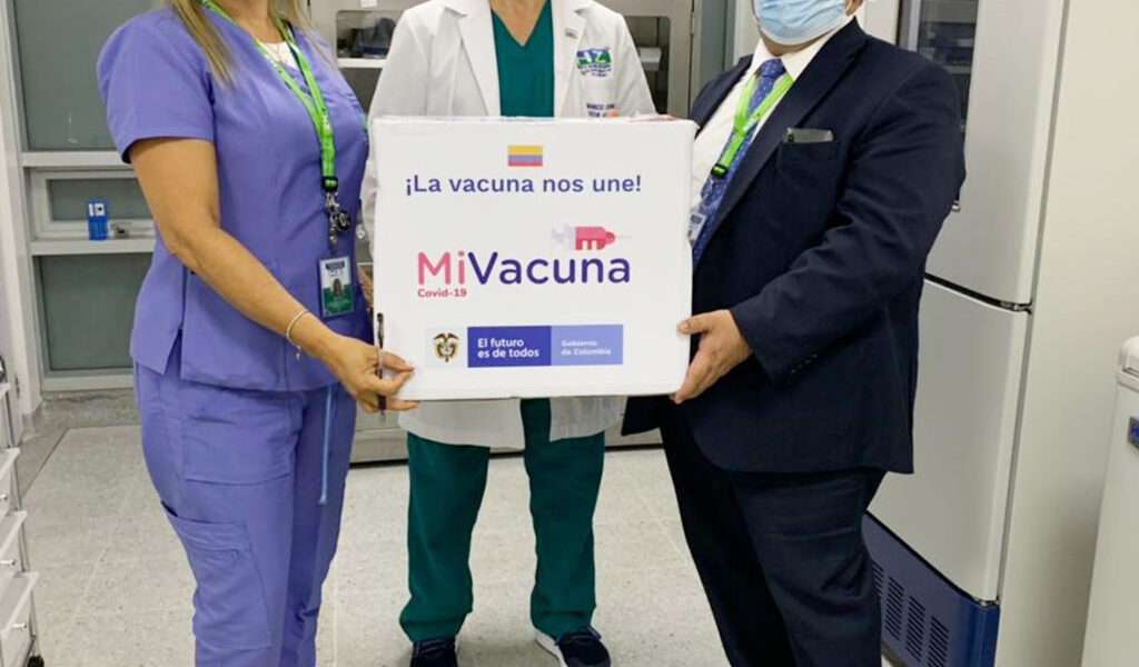 Llegaron las vacunas covid para Zipaquirá